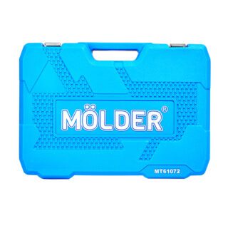 Професійний набір інструментів в кейсі MÖLDER 1/2", 1/4" 72 T, CR-V, 72од.