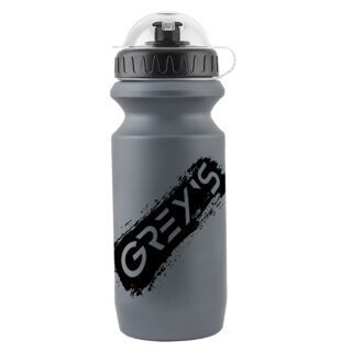 Велосипедна фляга Grey's 600мл сіра з захисним ковпачком GR15680