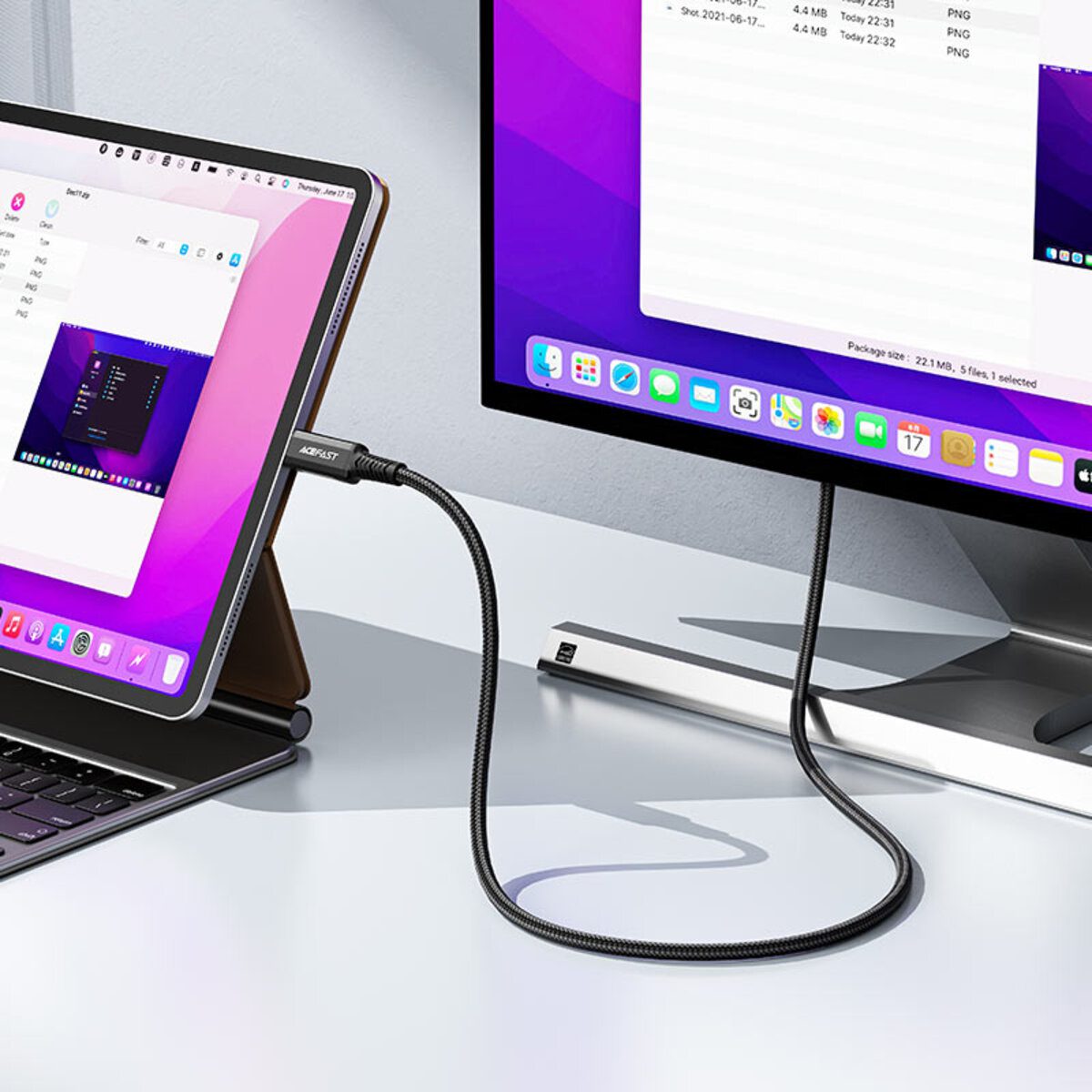 Кабель ACEFAST C20-04 USB-A to USB-C aluminum alloy charging data cable Black