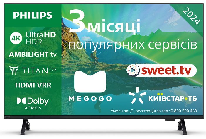 LED телевізор Philips 43PUS8319/12