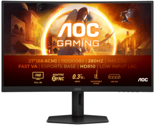 Монiтор 27" AOC C27G4ZXU Black