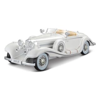 Автомодель Maisto 1936 Mercedes-Benz 500K  Specialroadster 1:18 білий