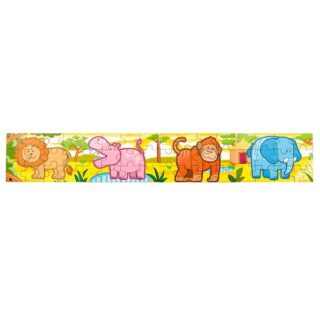Дерев'яний пазл Viga Toys Джунглі 4 в 1, 48 ел. 