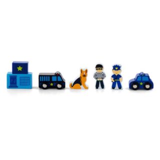 Набір для залізниці Viga Toys Поліцейська дільниця