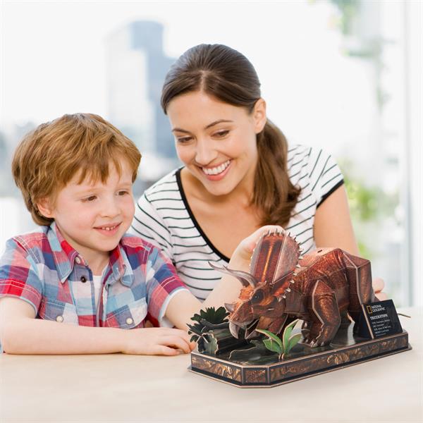 3D пазл CubicFun National Geographic Dino Трицератопс