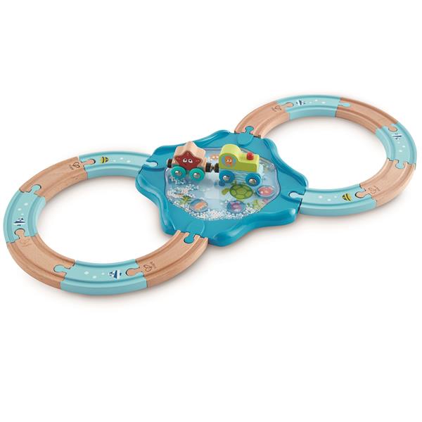 Іграшкова залізниця Hape Підводний світ 15 ел.