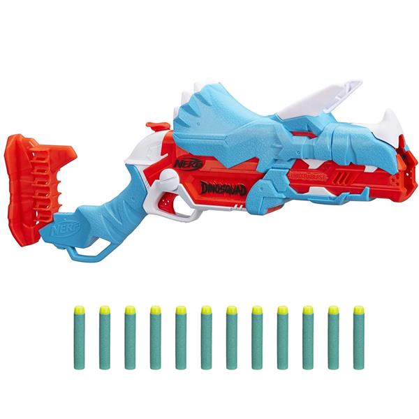 Бластер Nerf DinoSquad Тricera-Blast 12 патронів