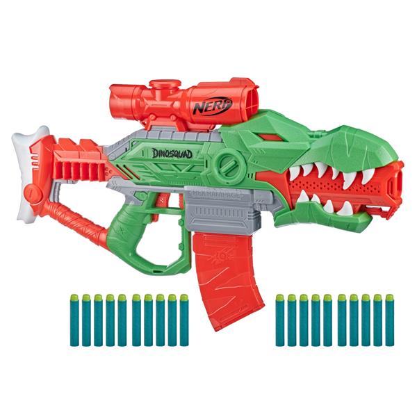 Бластер Nerf DinoSquad Rex-Rampage 20 патронів