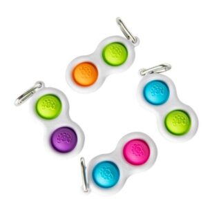 Брелок-антистрес Fat Brain Toys Simpl Dimpl Кнопки 4 кольори в асорт.
