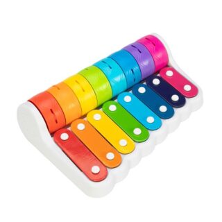 Дитячий ксилофон Fat Brain Toys Rock N' Roller Piano з дзвіночками
