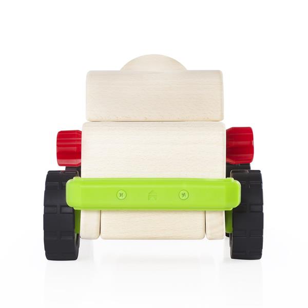 Велика машинка Guidecraft Block Science Trucks Бетоновоз дерев'яний 38 см