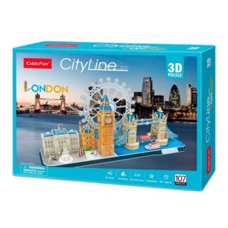 3D пазл CubicFun City Line Лондон