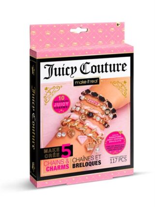 Набір для створення шарм-браслетів Make it Real Juicy Couture Королівський шарм 117 ел. 