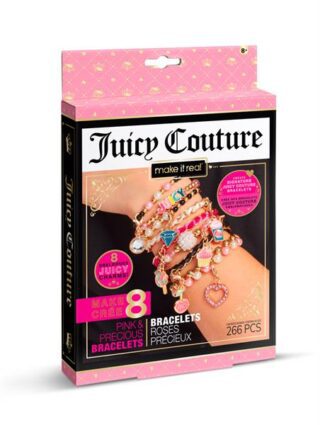 Набір для створення шарм-браслетів Make it Real Juicy Couture Рожевий зорепад 266 ел.