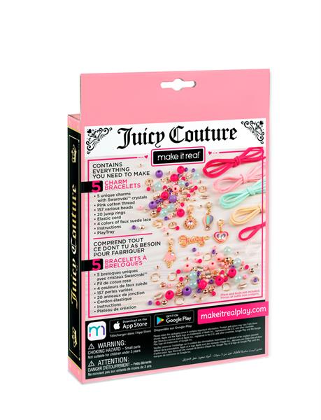 Набір для створення шарм-браслетів Make it Real Juicy Couture Сонячне сяйво 189 ел.