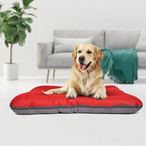Лежак Pet Fashion «Askold» для собак, 80x60x13 см, теракотовий
