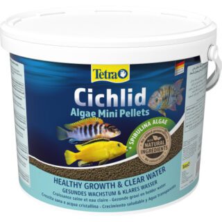 Корм Tetra Cichlid Algae Mini для акваріумних цихлід, 10 л (гранули)