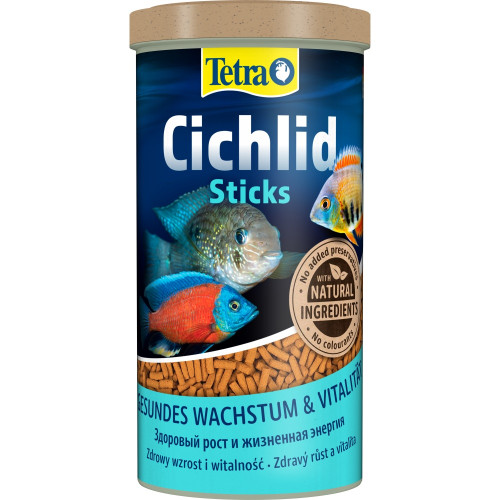 Корм Tetra Cichlid Sticks для рибок цихлід, 320 г (палички)