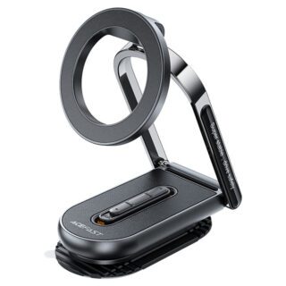 Автотримач для телефона ACEFAST D54 magnetic car holder for dashboard Black
