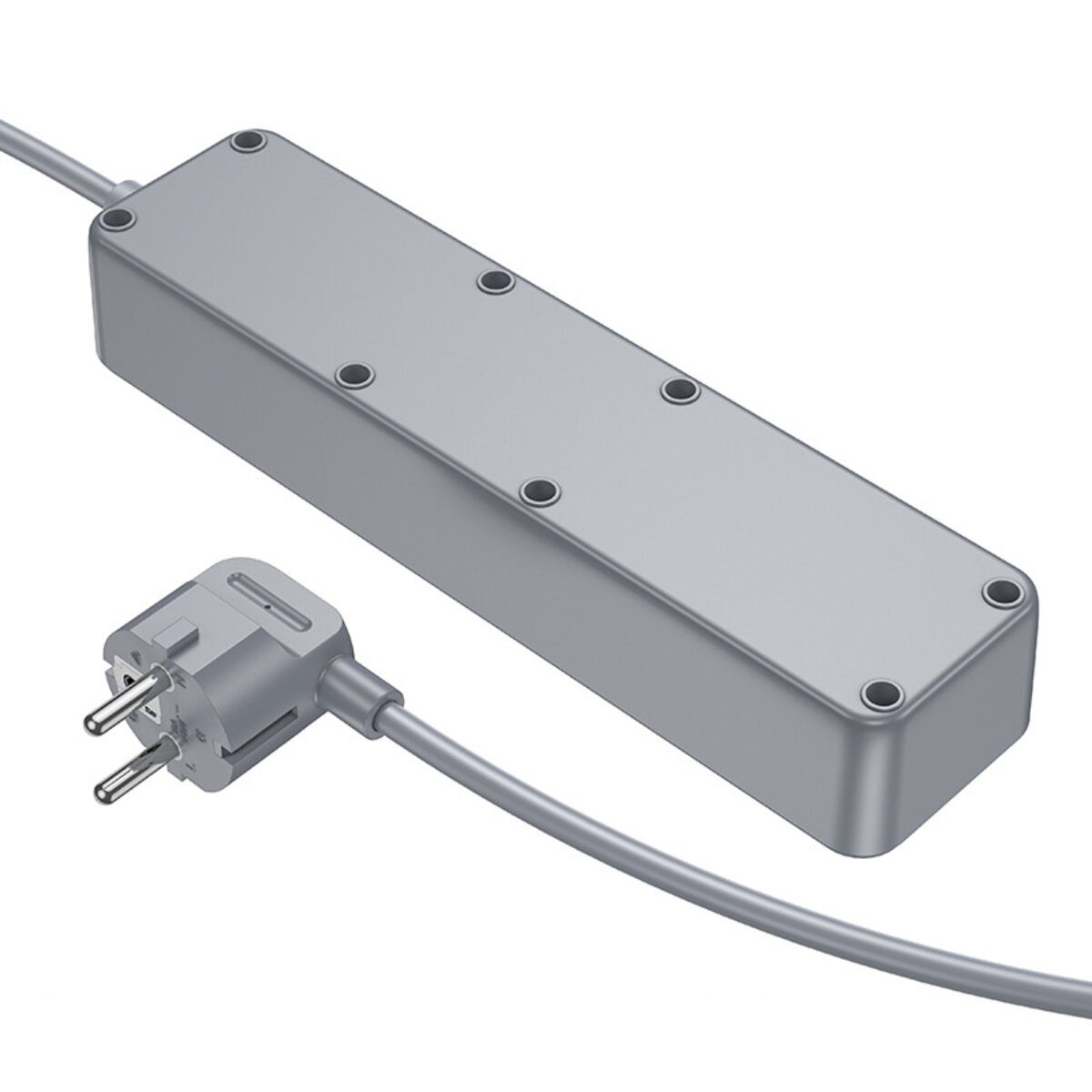 Мережевий подовжувач BOROFONE BAC9 Power 3-position socket(PD20W/1C3A)(EU/GER)(L=3M) White