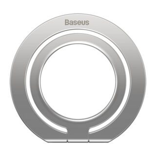 Підставка для мобільного  Baseus Halo Series Foldable Metal Ring Stand（Single-ring）Silver