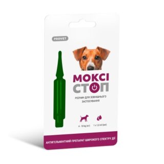 Антигельмінтний препарат ProVET «Моксістоп» для собак 4-10 кг (1 піпетка)