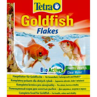 Корм Tetra Goldfish Flakes для золотих рибок, 12 г (пластівці)