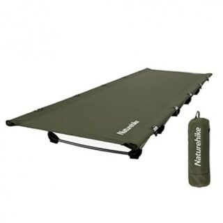Ліжко складане Naturehike XJC05 NH20JJ001, Поліестер Oxford / алюміній, хакі