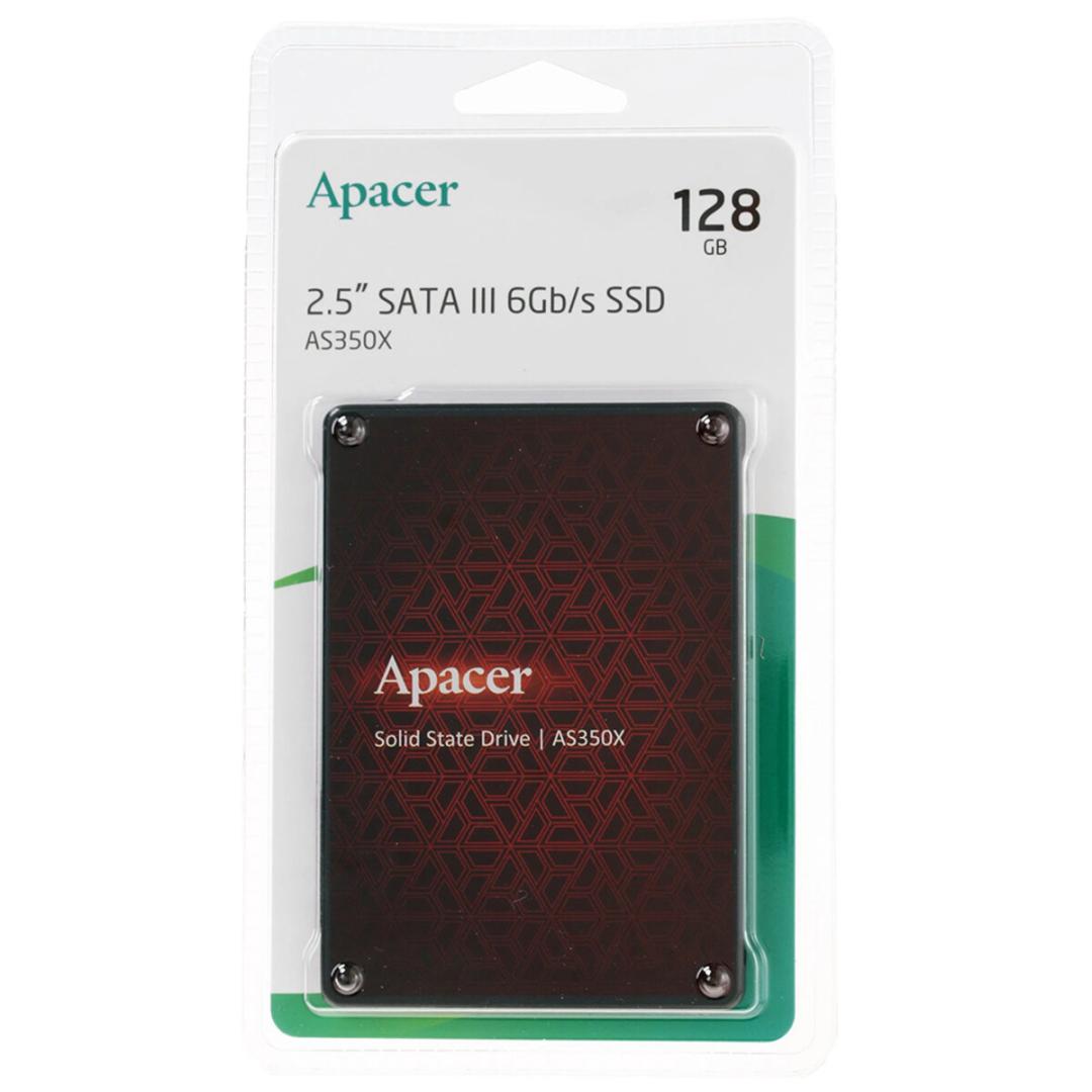 Накопичувач SSD Apacer AS350X 128GB 2.5" 7mm SATAIII 3D NAND