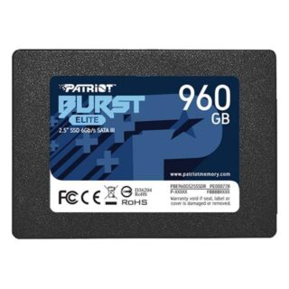 Накопичувач SSD Patriot Burst Elite 960GB 2.5" 7mm SATAIII TLC 3D