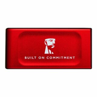 Портативний SSD Kingston XS1000R BOC 1TB USB 3.2 Gen2 Type-C 3D NAND Red