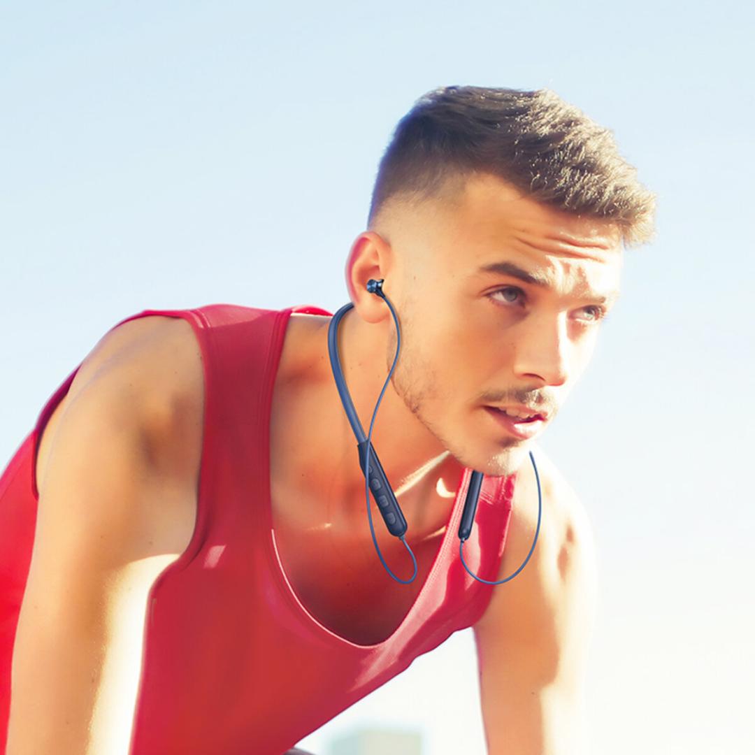 Бездротові навушники HOCO ES64 Easy Sound sports BT earphones Navy Blue