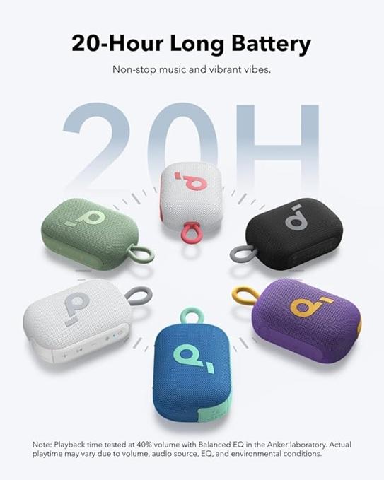 Портативна акустика Anker SoundСore Select 4 Go Green