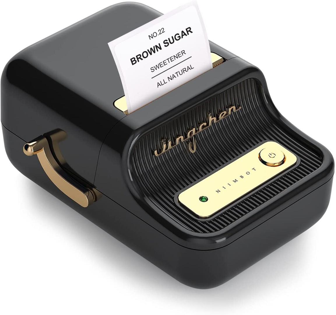 Термопринтер для друку наклейок NIIMBOT B21S  Black