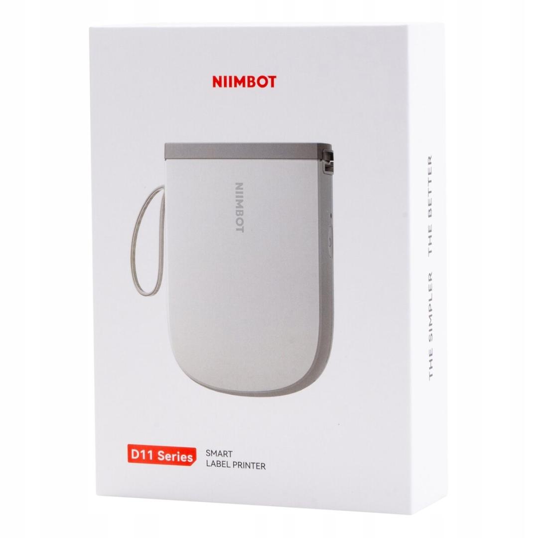 Термопринтер для друку наклейок NIIMBOT D11_H White