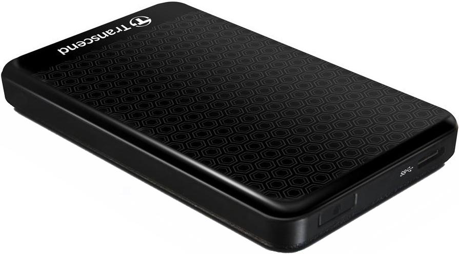 HDD накопичувач Transcend StoreJet 25A3 1TB (TS1TSJ25A3K) USB 3.0 Black