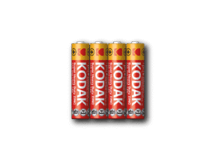 Батарейка Kodak EXTRA HEAVY DUTY R3 коробка 1x4 шт.