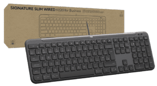 Клавіатура Logitech Signature Slim K620 Wired Keyboard for Business - GRAPHITE (920-013333)
