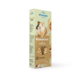 Колосок Природа "Горіховий" для гризунів 140 г