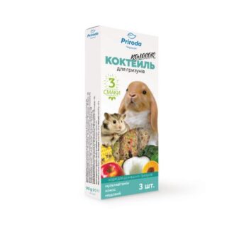 Колосок Природа "Коктейль" для гризунів 90 г (мультивітамін, кокос, мед)