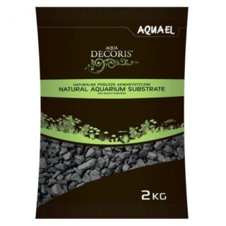 Грунт  для акваріума Aquael, базальтовий гравій 2 кг (2-4 мм)