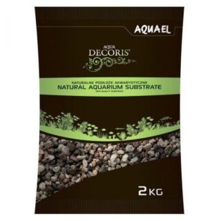 Грунт  для акваріума Aquael, гравій натуральний, 2 кг (3-5 мм)