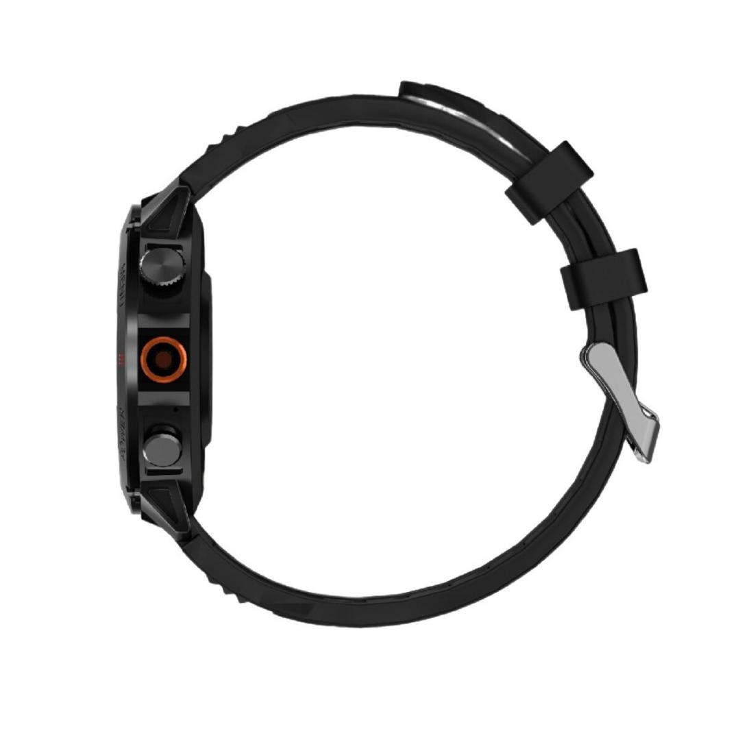 Смарт-годинник W&O IWO X22 1.46". 330 mAh, IP68 Black