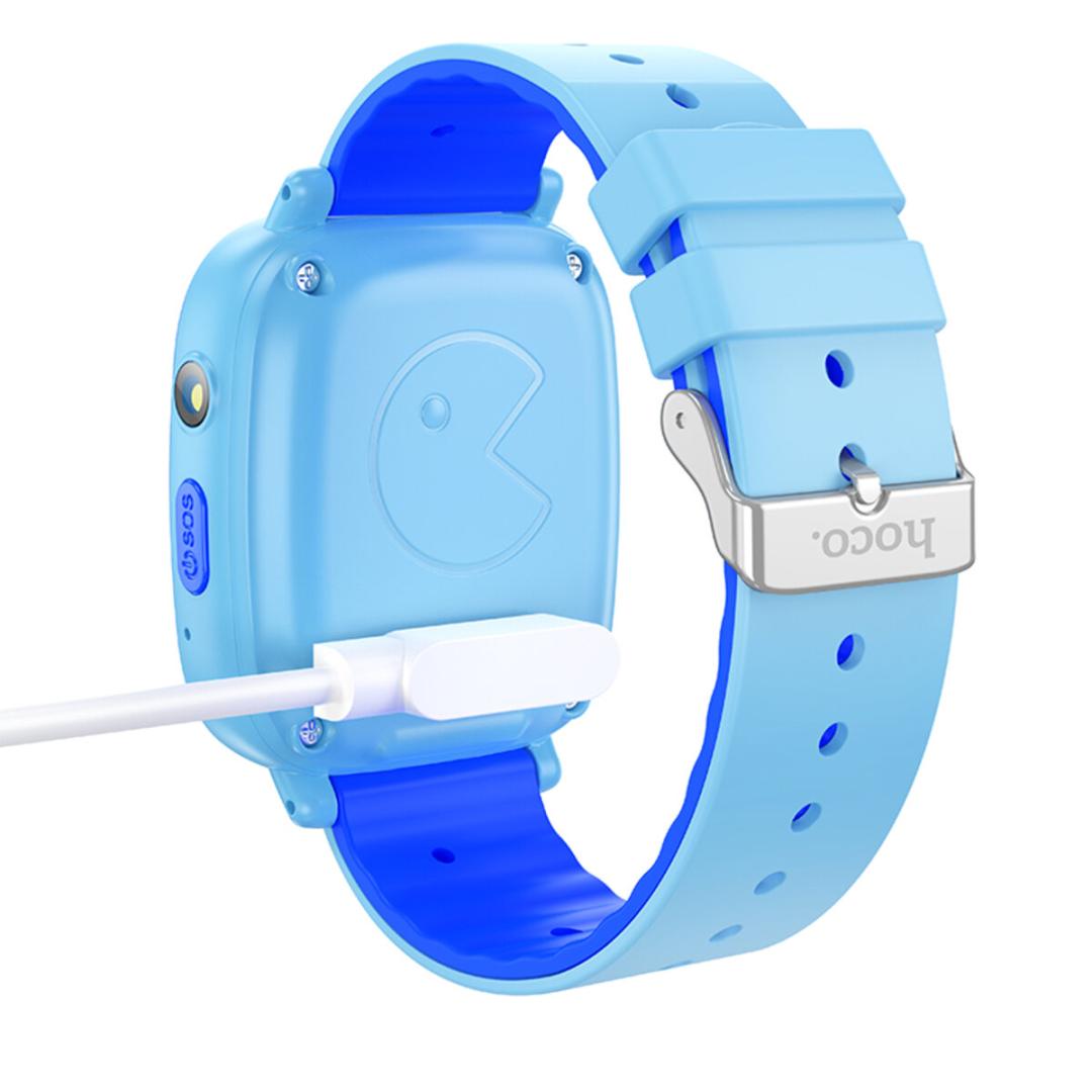 Дитячий cмарт-годинник Hoco Y100 children watch with call function Blue