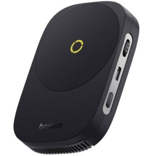 Бездротовий зарядний пристрій з кулером для мобільного Baseus MagPro II Series Ultra-Thin Magnetic Phone Cooler (with Wireless Charger) Cosmic Black