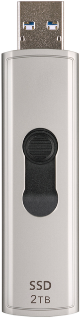 SSD накопичувач Transcend ESD320A 2TB USB Type-A Silver (TS2TESD320A)