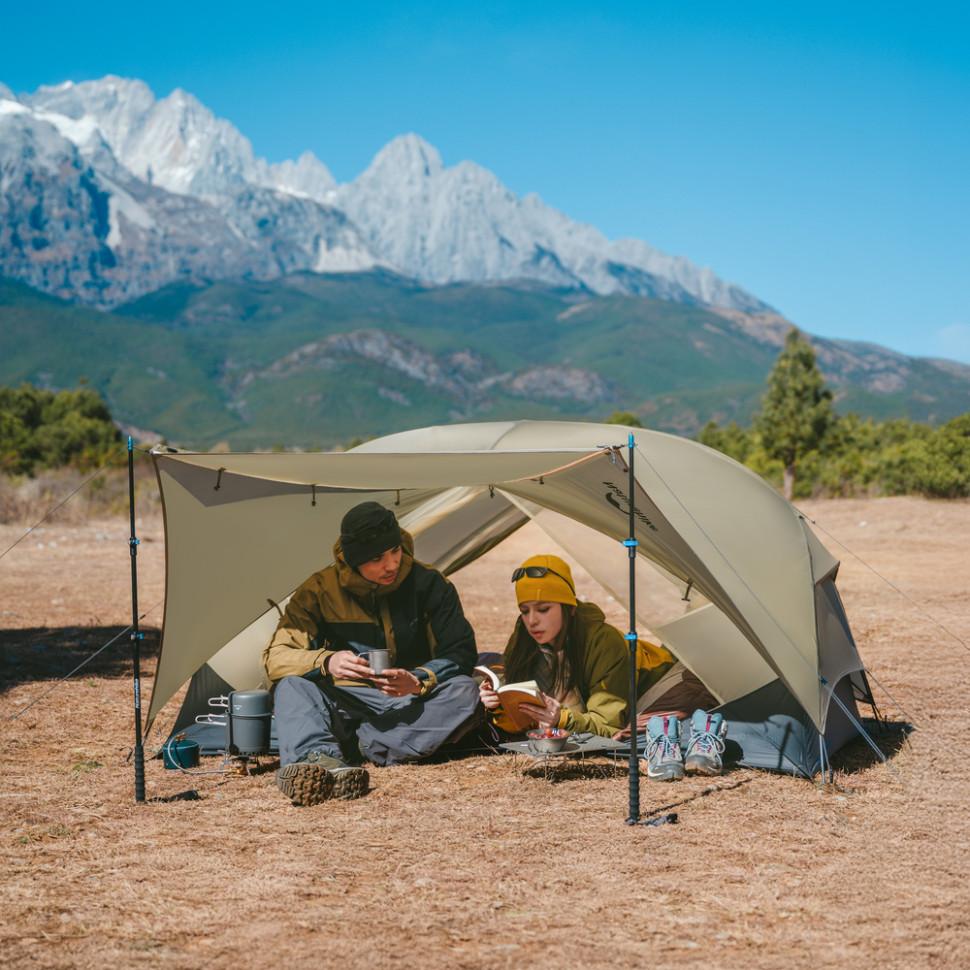 Намет одномісний ультралегкий Naturehike Mongar UL CNK2550WS016, коричневий
