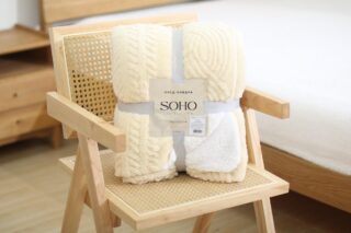 Плед-Ковдра Soho 150х200 см Colos Ivory