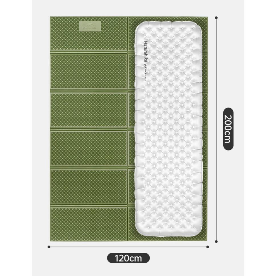 Килимок туристичний складаний двомісний IXPE Naturehike CNK2450WS044