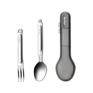 Туристичний набір ложка-виделка NexTool Portable Stainless Steel Tableware